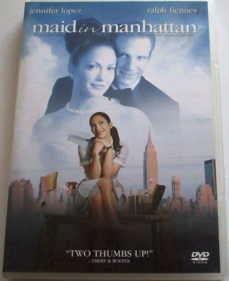 MAID IN MANHATTAN Jennifer Lopez DVD [BBOX 3]