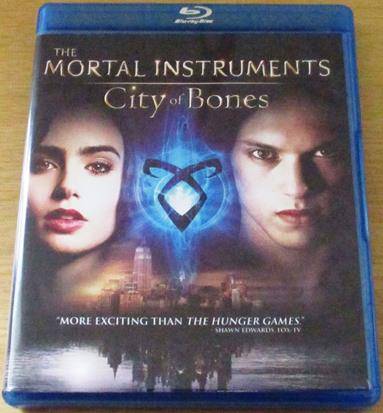 THE MORTAL INSTRUMENTS City of Bones BLU RAY [BLU RAY SHELF]
