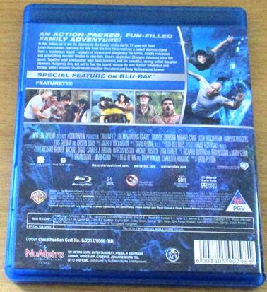 JOURNEY 2 The Mysterious Island Dwayne Johnson [BLU RAY SHELF]