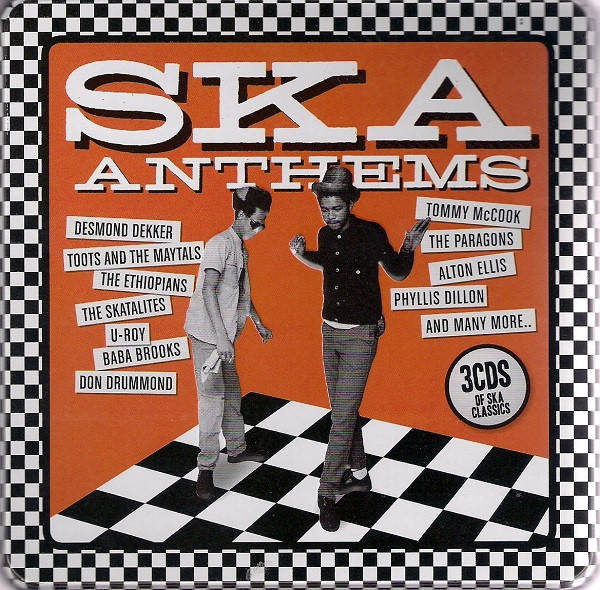 Various SKA ANTHEMS 3xCD METAL BOX SET