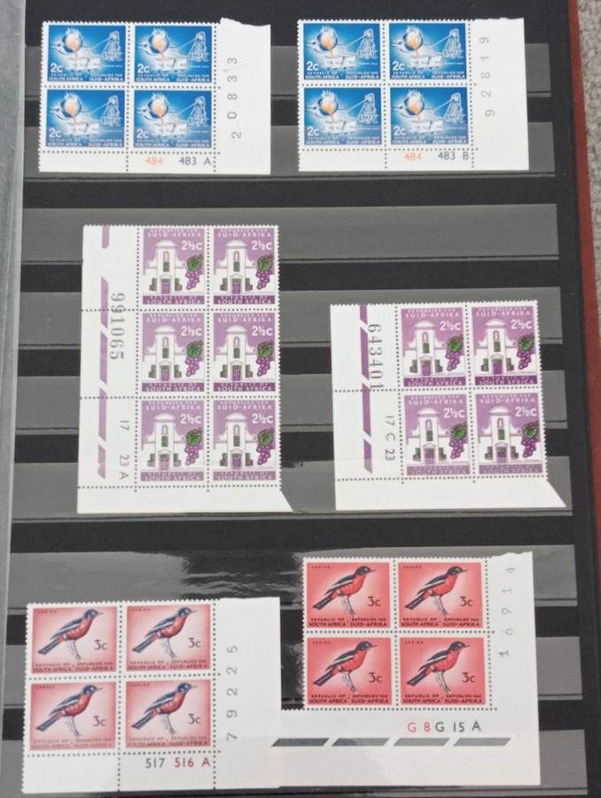 RSA-SOME SUPERB UMM CONTROL BLOCKS-SOME CTO BUT SOME SCARCE !!!-SEE BELOW