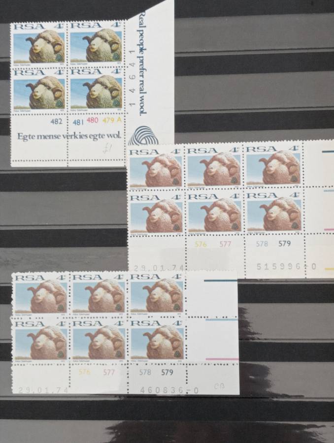 RSA-SOME SUPERB UMM CONTROL BLOCKS-SOME CTO BUT SOME SCARCE !!!-SEE BELOW