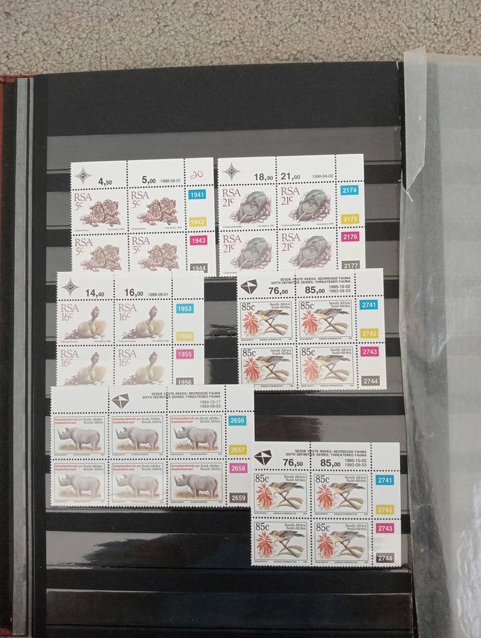 RSA-SOME SUPERB UMM CONTROL BLOCKS-SOME CTO BUT SOME SCARCE !!!-SEE BELOW