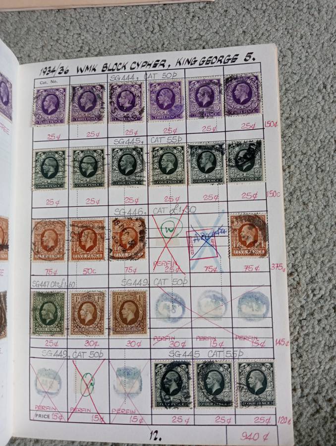 MANY USEFUL PAGES IN APPROVAL BOOKS-YOU WILL RECEIVE MORE THAN YOU SEE BELOW