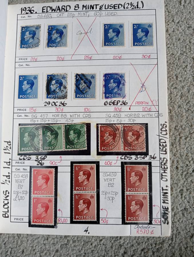 MANY USEFUL PAGES IN APPROVAL BOOKS-YOU WILL RECEIVE MORE THAN YOU SEE BELOW