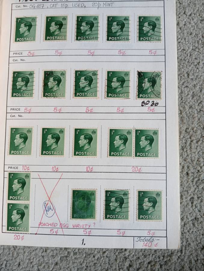 MANY USEFUL PAGES IN APPROVAL BOOKS-YOU WILL RECEIVE MORE THAN YOU SEE BELOW