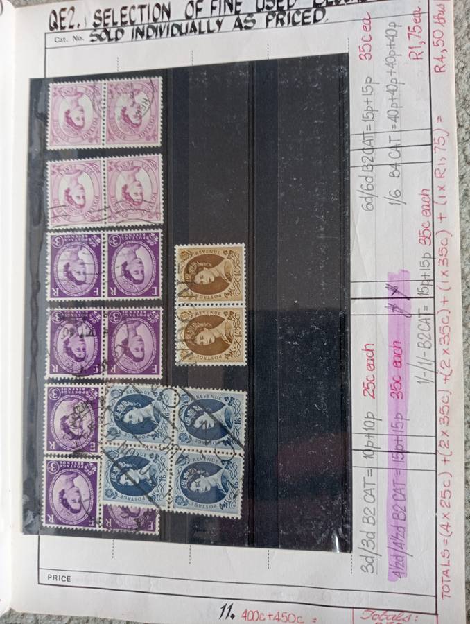 MANY USEFUL PAGES IN APPROVAL BOOKS-YOU WILL RECEIVE MORE THAN YOU SEE BELOW