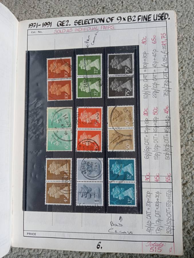 MANY USEFUL PAGES IN APPROVAL BOOKS-YOU WILL RECEIVE MORE THAN YOU SEE BELOW