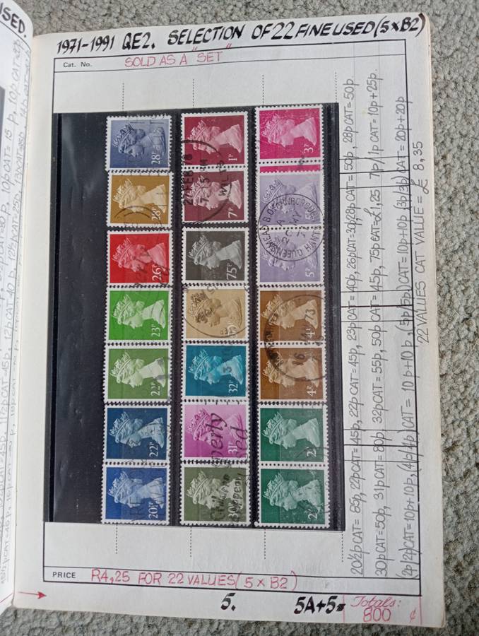 MANY USEFUL PAGES IN APPROVAL BOOKS-YOU WILL RECEIVE MORE THAN YOU SEE BELOW