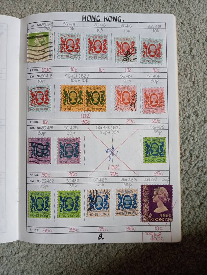 MANY USEFUL PAGES IN APPROVAL BOOKS-YOU WILL RECEIVE MORE THAN YOU SEE BELOW