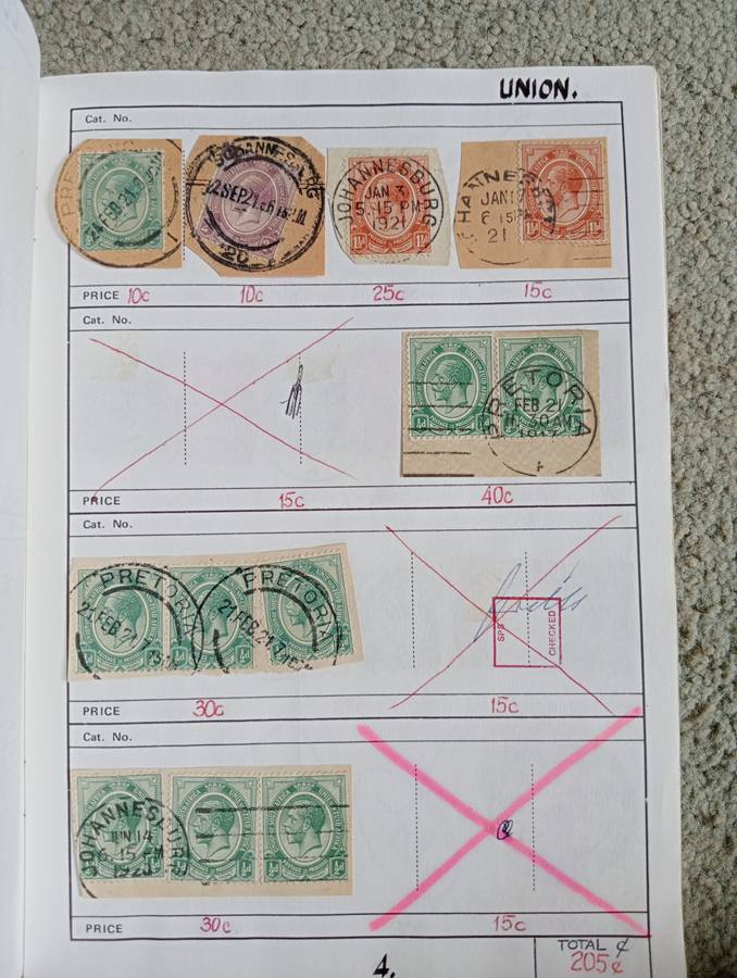 MANY USEFUL PAGES IN APPROVAL BOOKS-YOU WILL RECEIVE MORE THAN YOU SEE BELOW