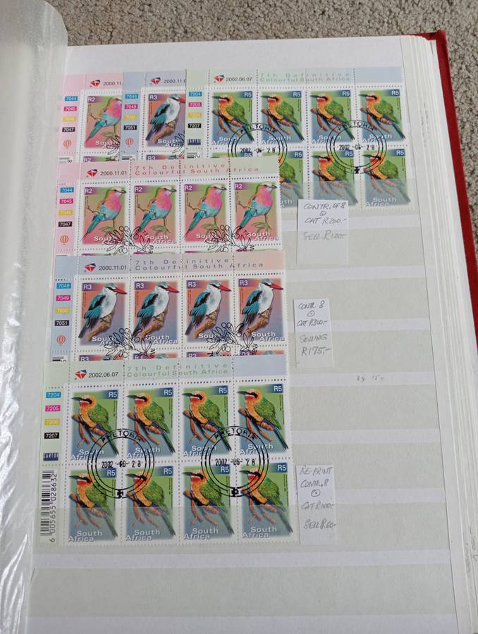 VALUABLE BIRDS ETC M/SHEETS  COLLECTION-NAMIBIA BLOCKS TBVC CONTROLS AND MANY MORE