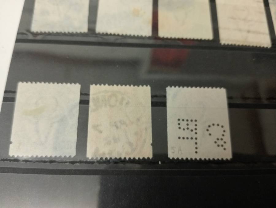 UNION-COILS VERY SCARCE LOT-PAPER JOINS ISOLATED PERF HOLES ETC     SEE  STRONG LOTS TODAY !!!