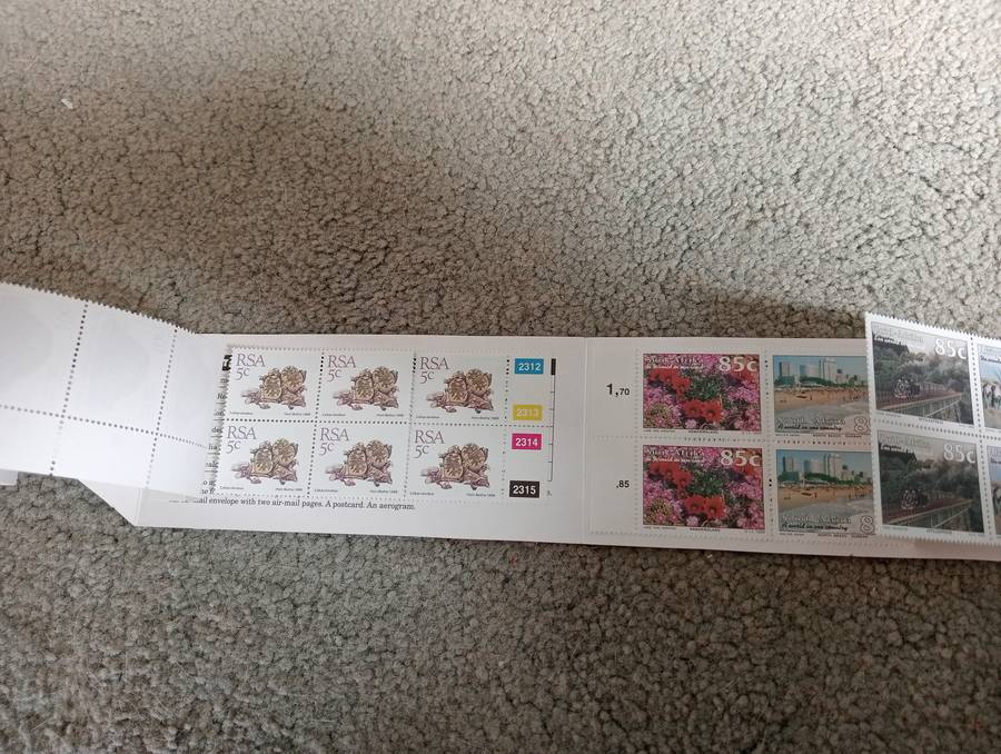 RSA-1993 VERY SCARCE TOURISIM BOOKLETS WITH ADDED PANES+ STICKERS-SEE BELOW