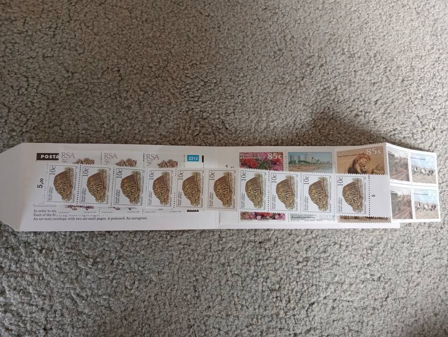 RSA-1993 VERY SCARCE TOURISIM BOOKLETS WITH ADDED PANES+ STICKERS-SEE BELOW