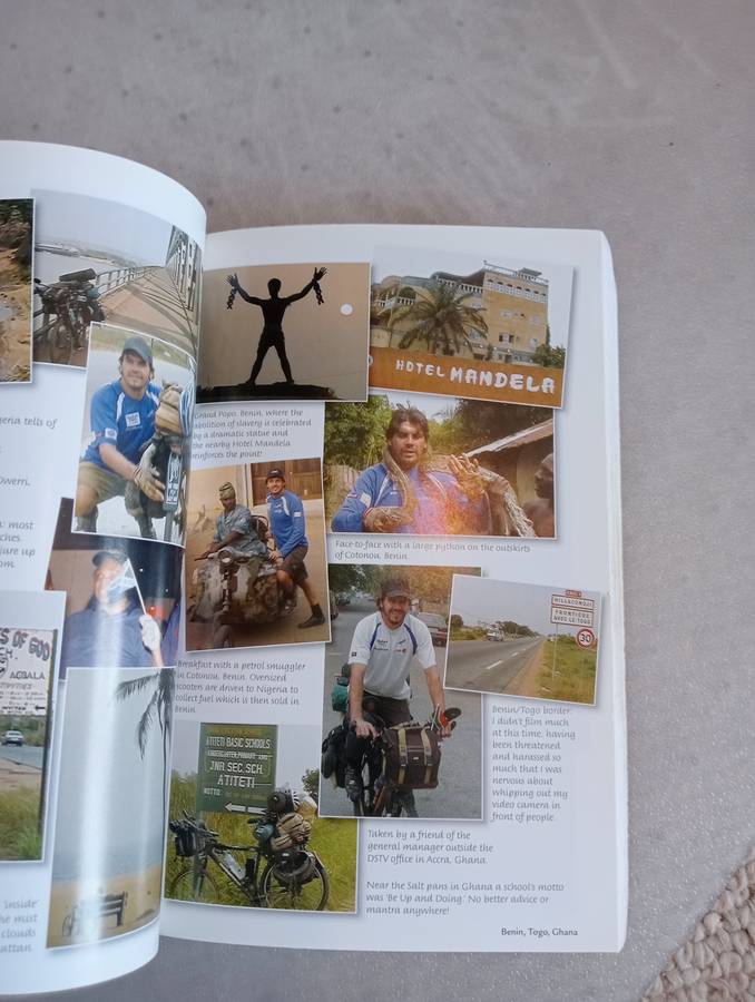 SIGNED BOOKS ON AUCTION  SOME SCARCE !!   READ BELOW  " THICK COFFEE TABLE BOOK-AROUND THE WORLD "