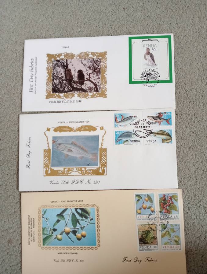 BIRD/FISH ETC   VENDA-WONDERFUL AND SCARCE LIMITED " SILK COVERS "  SEE ALL LISTED