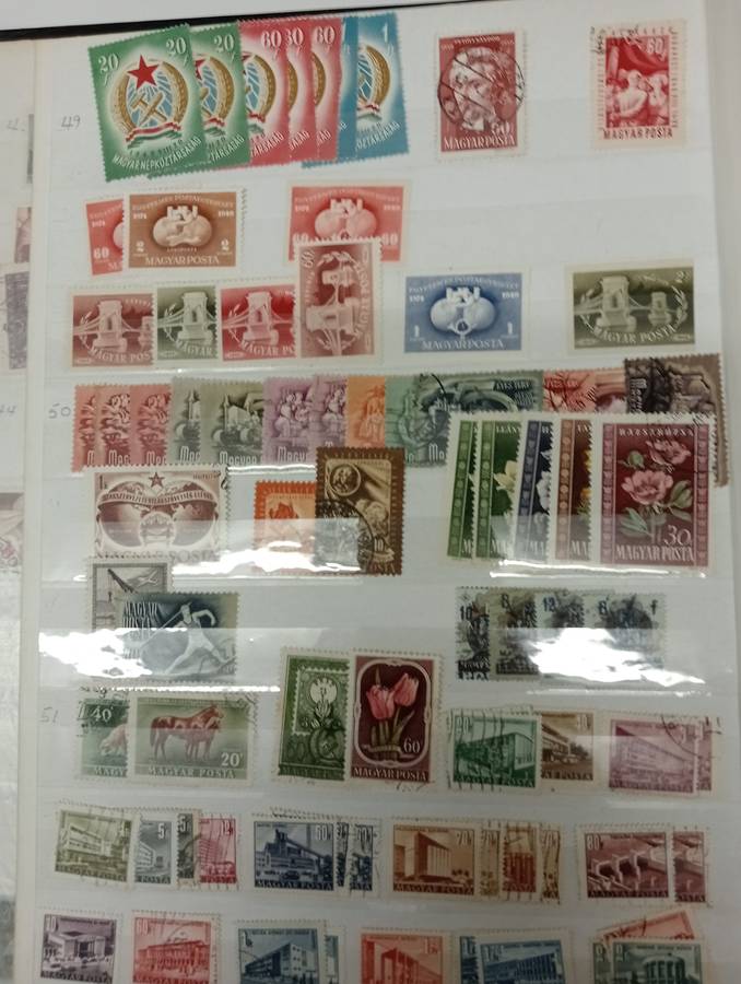 HUNGARY-LOVELY TWO STOCK PAGES,SETS DIFFICULT SINGLES-BUY NOW`S GET FREE ITEMS
