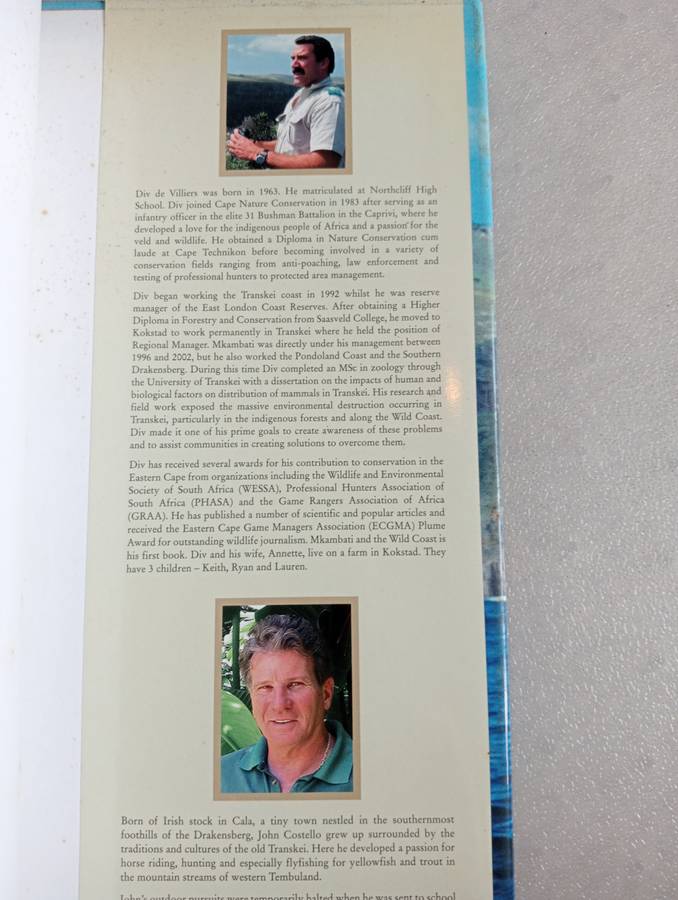 SIGNED BOOKS ON AUCTION TODAY-SOME VERY SCARCE " SUPERB COFFEE TABLE BOOK WILD COAST     "