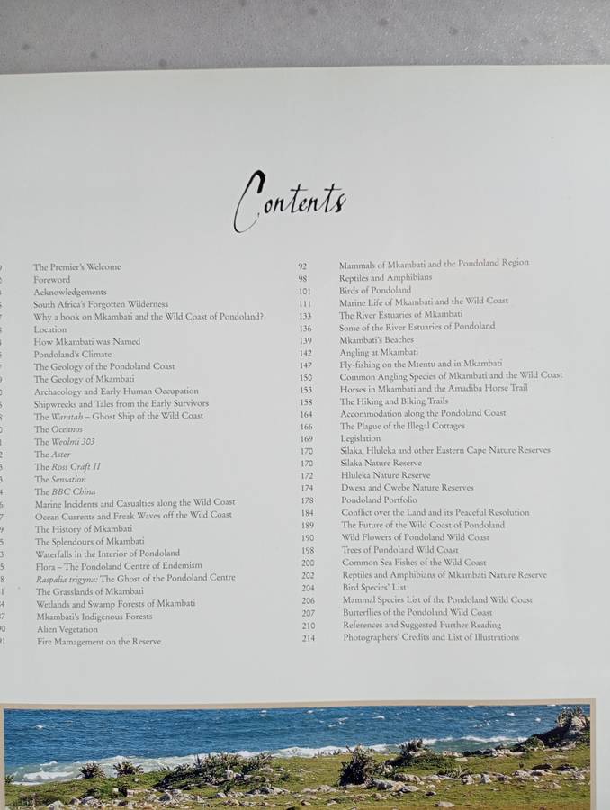 SIGNED BOOKS ON AUCTION TODAY-SOME VERY SCARCE " SUPERB COFFEE TABLE BOOK WILD COAST     "