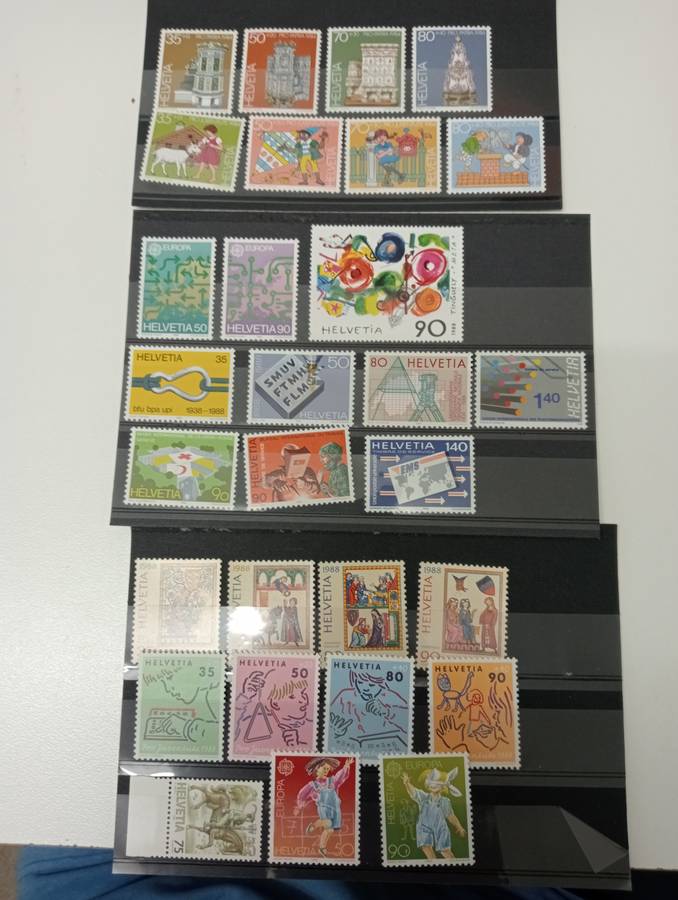 SWITZERLAND- SOME VERY FINE UMM SETS ETC