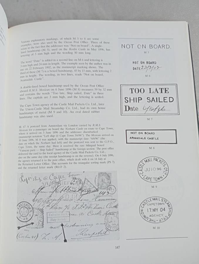 THE VERY SOUGHT AFTER  HARD COVER " GOLDBLATT`s, POSTMARKS OF THE CAPE OF GOOD HOPE "