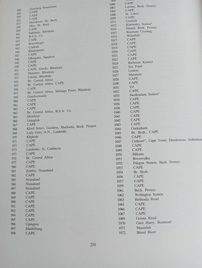 THE VERY SOUGHT AFTER  HARD COVER " GOLDBLATT`s, POSTMARKS OF THE CAPE OF GOOD HOPE "