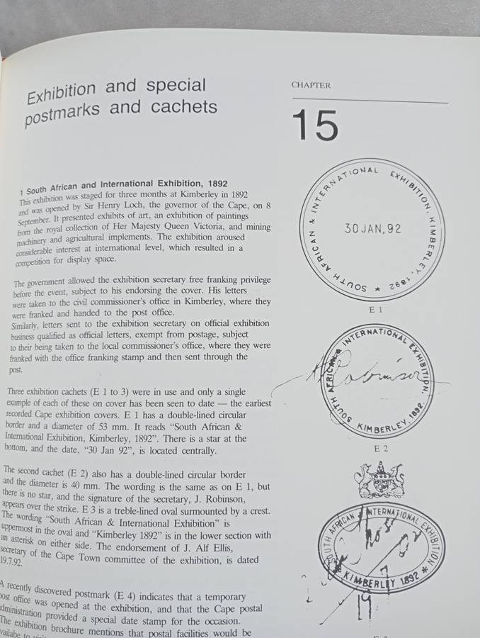 THE VERY SOUGHT AFTER  HARD COVER " GOLDBLATT`s, POSTMARKS OF THE CAPE OF GOOD HOPE "