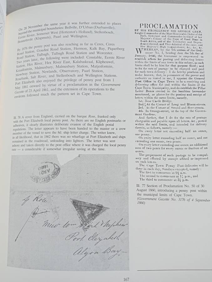THE VERY SOUGHT AFTER  HARD COVER " GOLDBLATT`s, POSTMARKS OF THE CAPE OF GOOD HOPE "