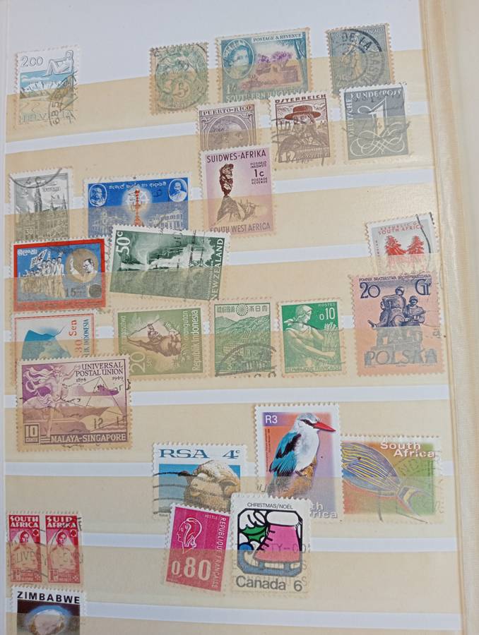 TWO VERY USEFUL STOCK BOOKS-ONE JAMMED WITH WORLD MANY EARLIES,OTHER GOOD CYPRUS SEE BELOW