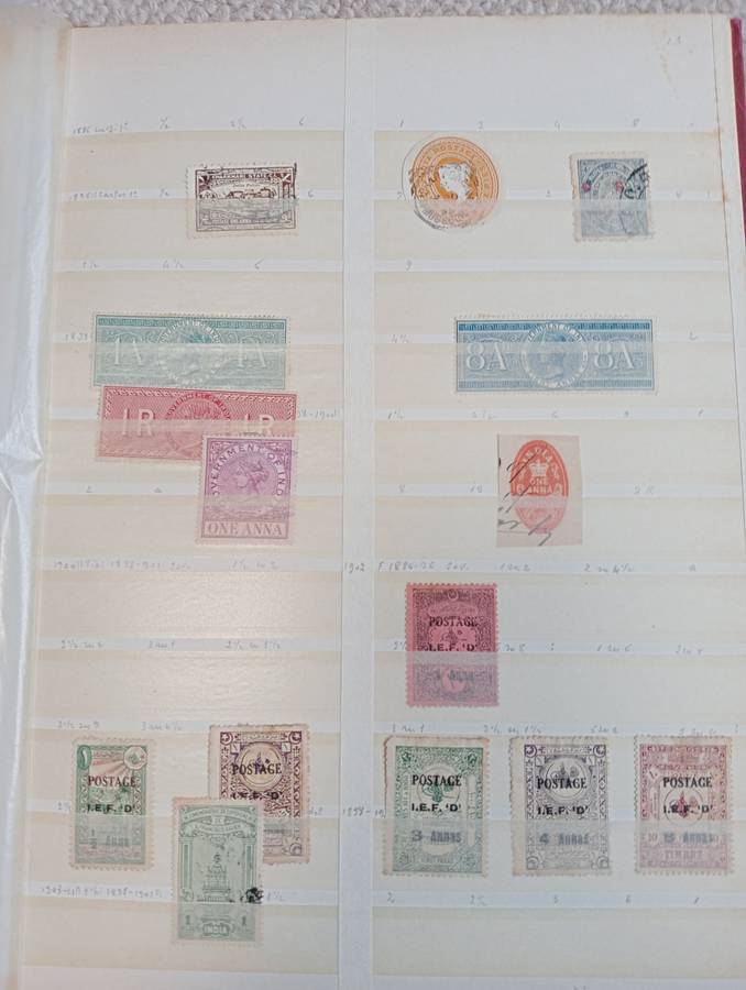 INDA-QV-INDIAN STATES MANY FULL PAGES SETS AND MORE HIGH CATALOGUE VALUE-SEE BELOW,CANCELS !!!!!!!!!