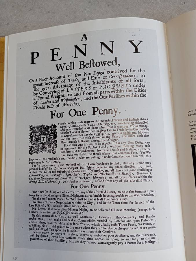 A BEAUTIFUL HARD COVER ON THE COLLECTING OF POSTAL HISTORY & COVERS ETC