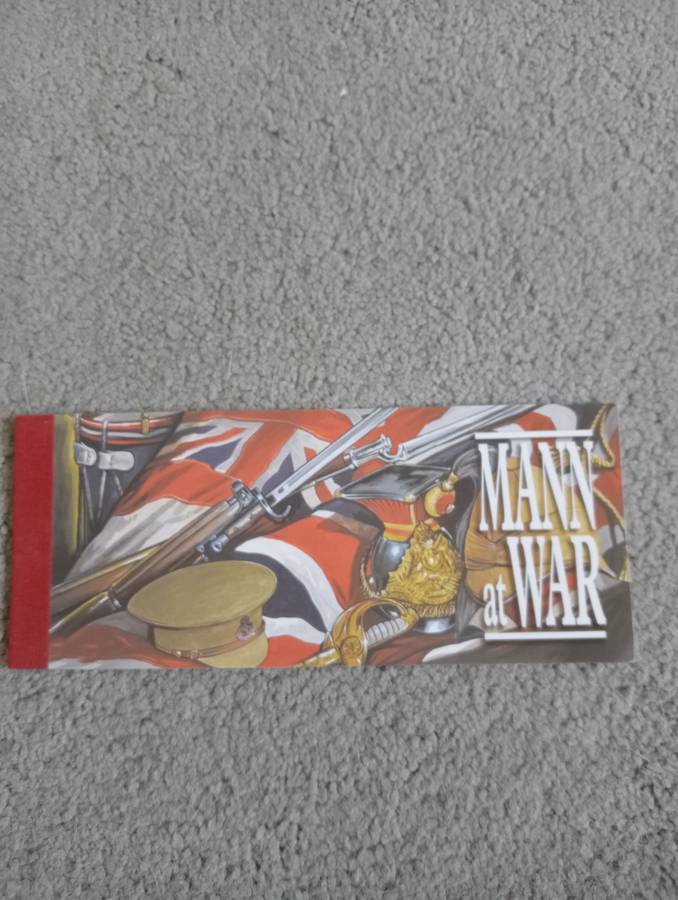 ISLE OF MAN-LOVELY LARGE BOOKLET INTACT-SEE BELOW WAR COMM.