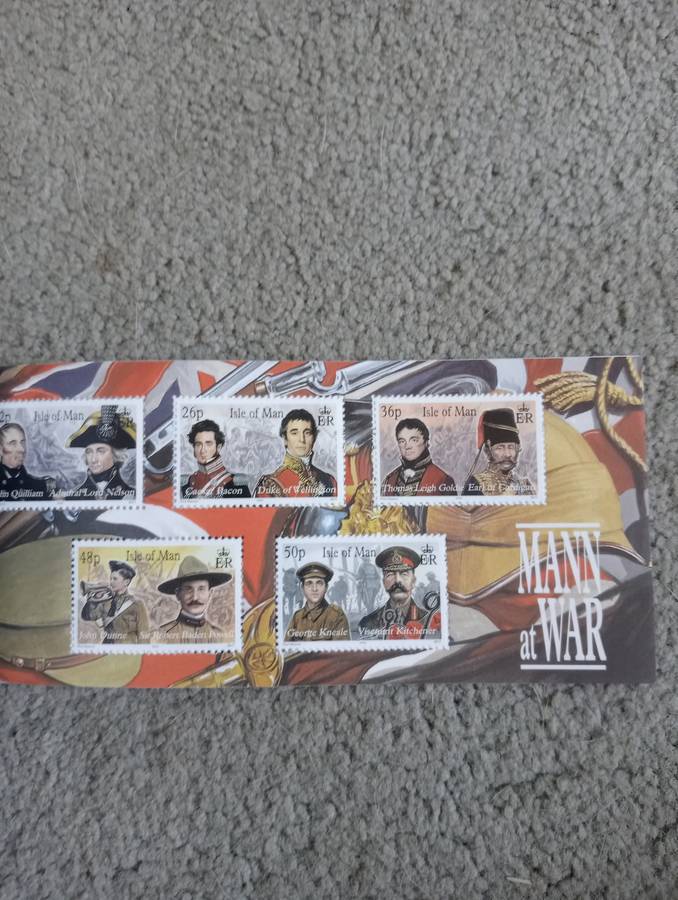 ISLE OF MAN-LOVELY LARGE BOOKLET INTACT-SEE BELOW WAR COMM.