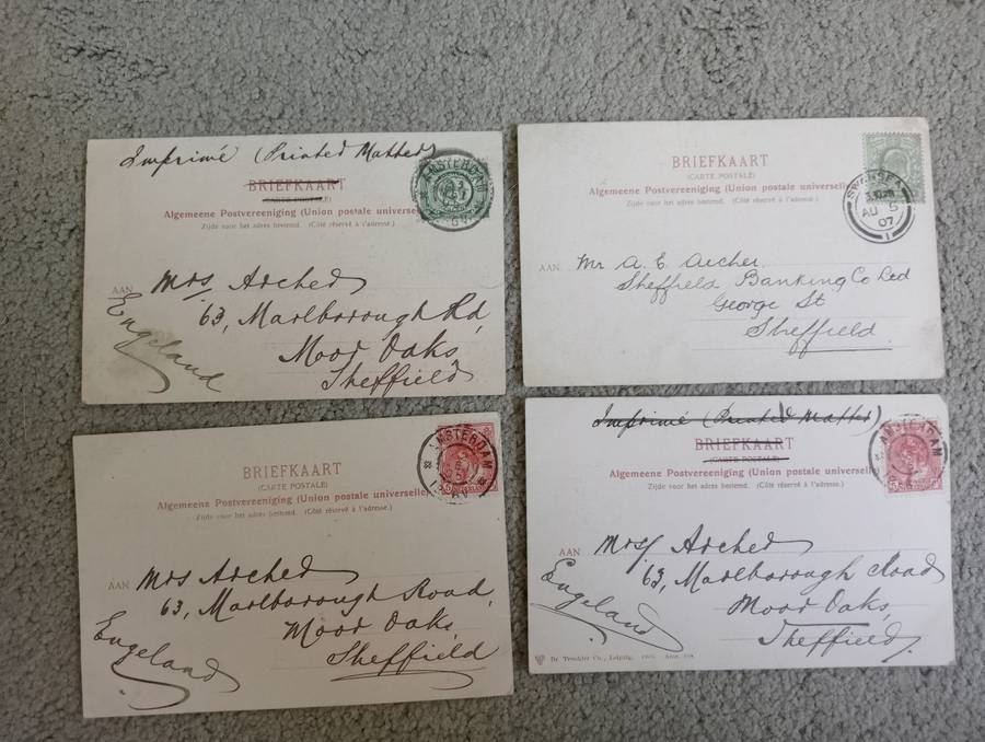 LOVELY EARLY 1900`S POSTCARDS-SEE BACKS BELOW-BUY NOW`S GET A FREE SIMILAR CARD !