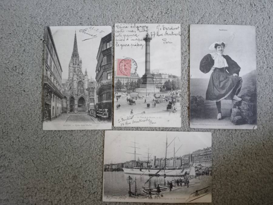 LOVELY EARLY 1900`S POSTCARDS-SEE BACKS BELOW-BUY NOW`S GET A FREE SIMILAR CARD !