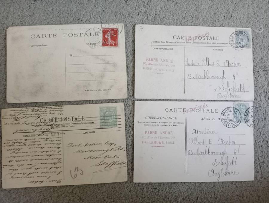 LOVELY EARLY 1900`S POSTCARDS-SEE BACKS BELOW-BUY NOW`S GET A FREE SIMILAR CARD !