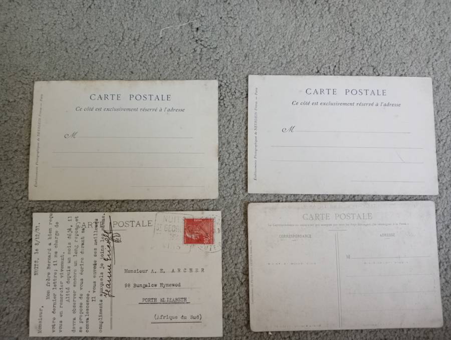 LOVELY EARLY 1900`S POSTCARDS-SEE BACKS BELOW-BUY NOW`S GET A FREE SIMILAR CARD !