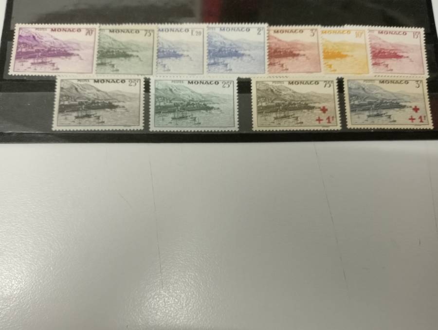 MONACO-1938 SCARCE SHIPS MANY UMM !!