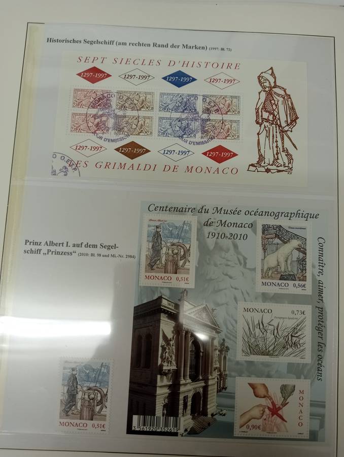 BEAUTIFUL SCARCE SHIPS MONACO ALL POST OFFICE FRESH  R1950.00