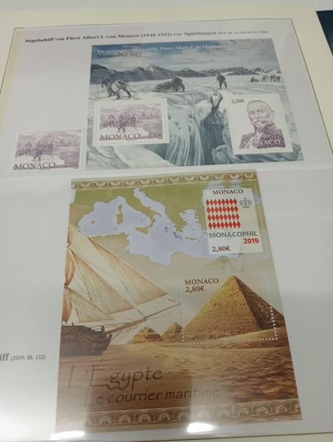 BEAUTIFUL SCARCE SHIPS MONACO ALL POST OFFICE FRESH  R1950.00