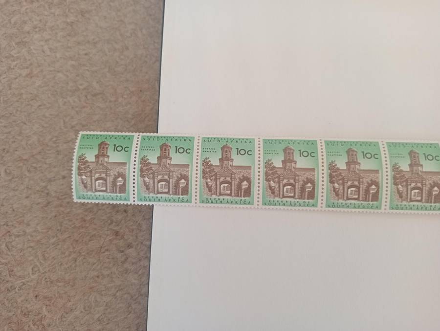RSA-VERY SCARCE COLLECTION OF COILS STRIPS OF 22-SEE ALL BELOW-TWO NEED CAREFUL SEPARATING