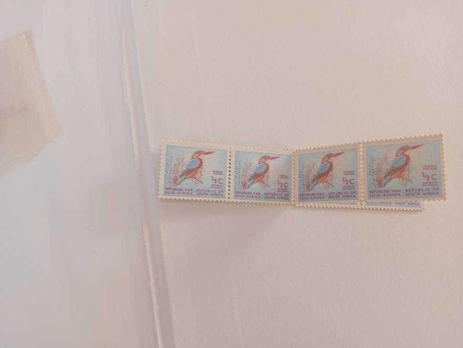 RSA-VERY SCARCE COLLECTION OF COILS STRIPS OF 22-SEE ALL BELOW-TWO NEED CAREFUL SEPARATING