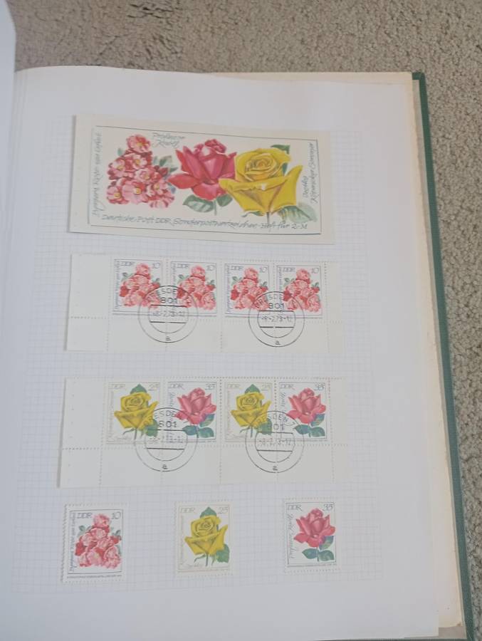 DDR-BEAUTIFUL COMPLETE FOR THE PERIOD MINT AND USED IN ALBUM-50 PAGES !!!!!