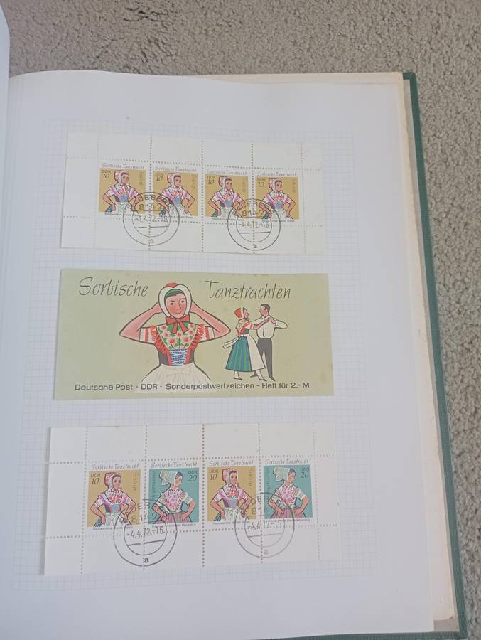 DDR-BEAUTIFUL COMPLETE FOR THE PERIOD MINT AND USED IN ALBUM-50 PAGES !!!!!