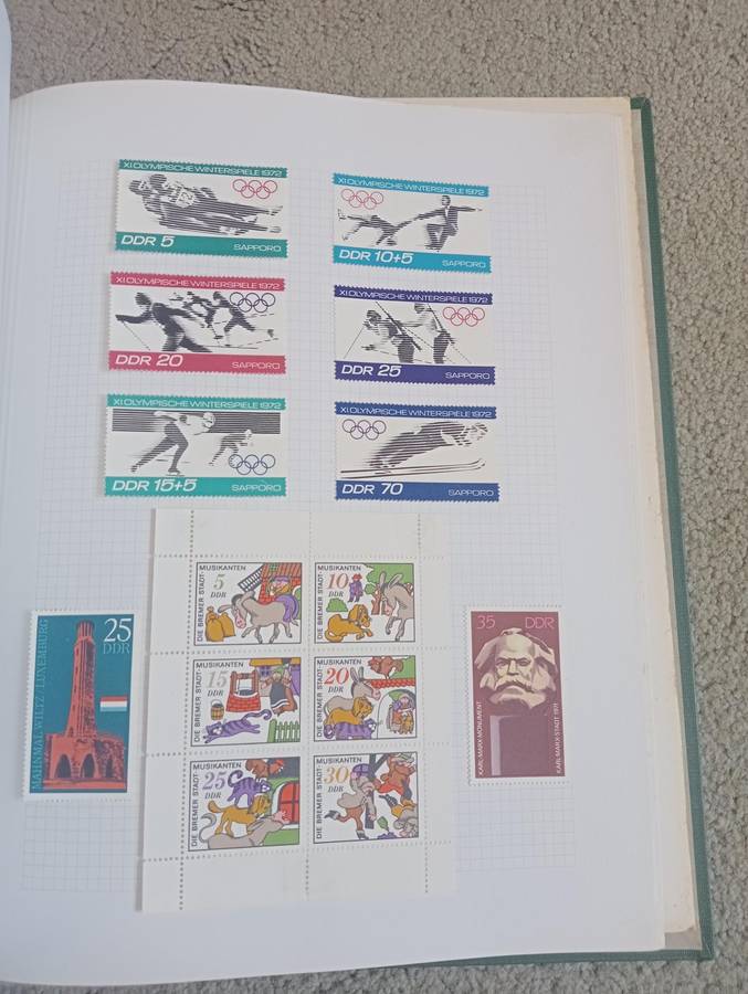 DDR-BEAUTIFUL COMPLETE FOR THE PERIOD MINT AND USED IN ALBUM-50 PAGES !!!!!