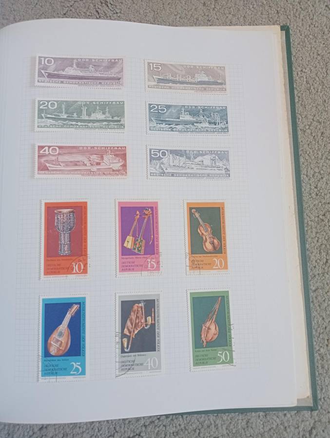 DDR-BEAUTIFUL COMPLETE FOR THE PERIOD MINT AND USED IN ALBUM-50 PAGES !!!!!