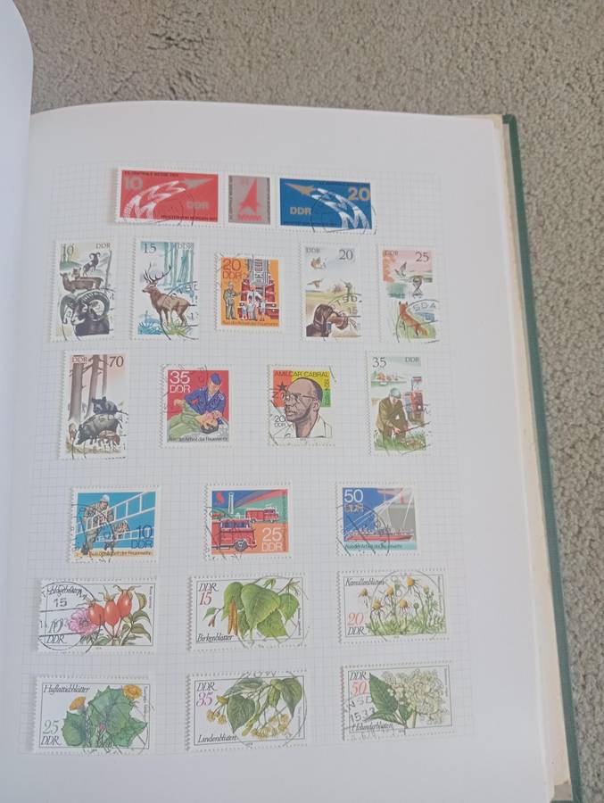 DDR-BEAUTIFUL COMPLETE FOR THE PERIOD MINT AND USED IN ALBUM-50 PAGES !!!!!