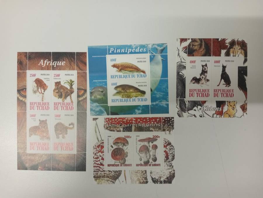 LOVELY THEMATIC MINI SHEETS ALL UMM CATS,DOGS PLANES TRAINS ETC