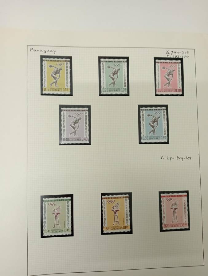 SCARCE OLYMPICS COLLECTION UMM/M ETC SETS-SEE ALL BELOW BUY NOWS GET FREE SETS !!!